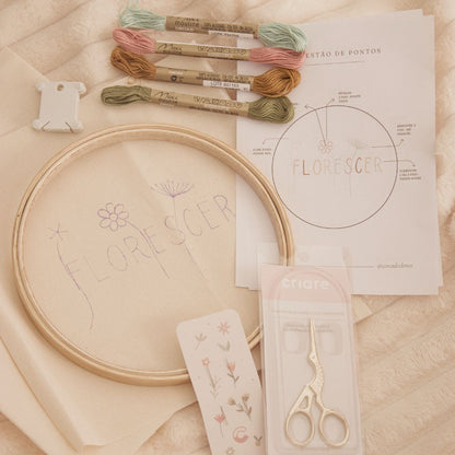 Kit Bordado para iniciantes